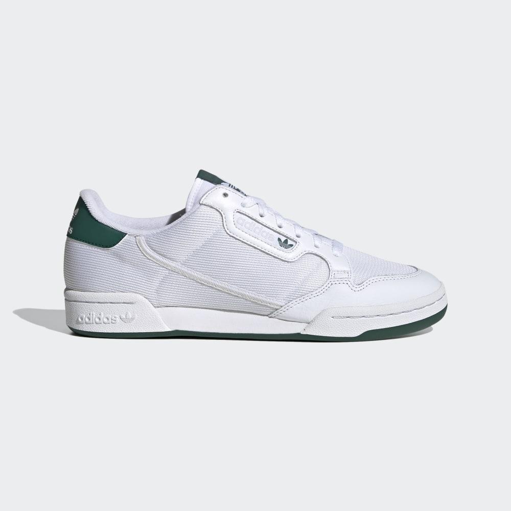 Originals Adidas Continental 80 Barbati Romania - Albi/Gri/Verzi EF5995